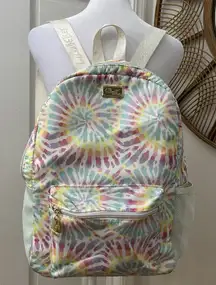 Betsey Johnson Tie Dye Backpack Large Love Betsey‎ Fun Colorful Girly