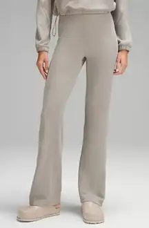 NWT Brushed Softstreme Ribbed Zip Flared Pant 32.5" in Riverstone
