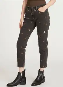 Driftwood Giselle Floral Embroidered Jeans- 28