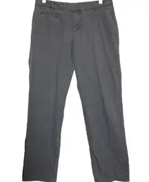 Patagonia Straight Leg Trouser Pants 100% Organic Cotton Gray 6