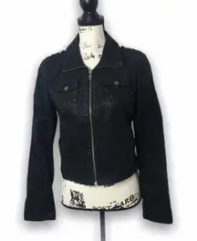 Levi's Black Leather Jacket 