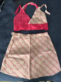 hand made skirt & top set