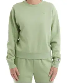 Champion 2 Piece Matching Light Green Sweatshirt and Joggers Set XSMALL