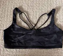 Black Camo Sports Bra