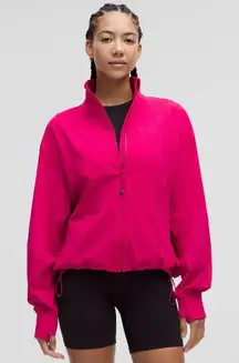 Lululemon NWT Define Relaxed Fit Luon Jacket Passionate Color Size 12 Oversized