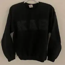 Kappa  Alpha Theta KAO Letter Crewneck Sweatshirt