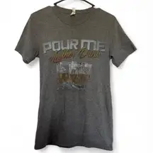 Morgan Wallen size small Grey "Pour Me Another Drink" t-shirt