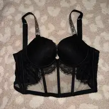 Victoria's Secret VS Very Sexy Shine Strap Push Up Bra Top