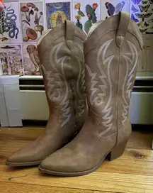Brown Cowgirl Boots