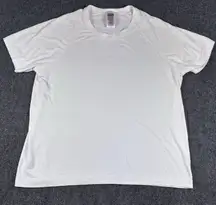 Gymshark Short Sleeve‎ Athletic Top White T Shirt Women's Size Large