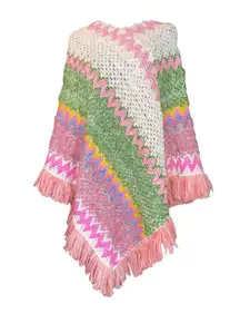 Boho Cloak Shawl Cape  Shawl Triangular Shawl Wraps For Women New OSFM