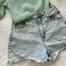 Entro Denim Distressed Women Boutique Shorts