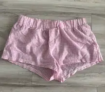 Edikted Boxers Gingham pink