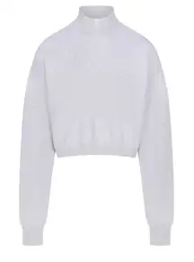 Skims Sweatshirt Zip NWT Heather Grey Brand new