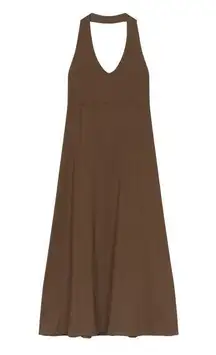 Patagonia’s Morning Glory Dress in Light Brown Size Medium