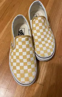 Vans Yellow Checkered