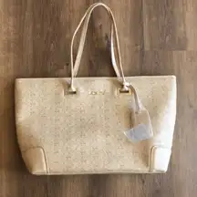 Joe's jeans faux leather Beige Tote Bag casual logo fall classic 
$78 boho