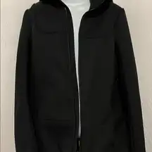 Lululemon Apres Softshell Waterproof Fleece Lined Jacket Rain hooded Coat Sz M