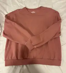 Hollister Crewneck Sweatshirt Cropped