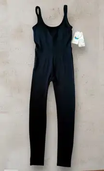 Vuori Women’s Halo Essential Jumpsuit Color Black Heather Sz Small New $128