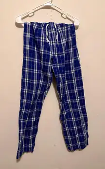 Plaid pj pants