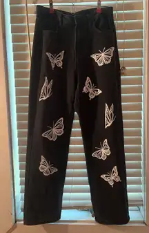 butterfly jeans