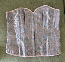 Purple Corset Two Piece