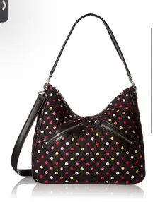 Vera Bradley Vivian Hobo Bag in Havana Dots