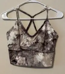 Gymshark Gray and Brown Activewear