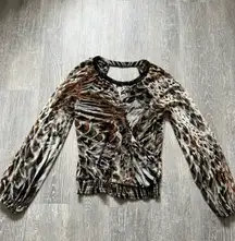Animal Print Top