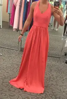 Vera Wang Coral Gown