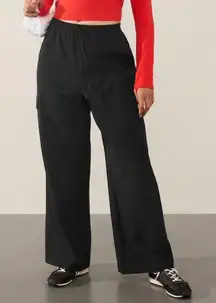 NWT Athleta Promenade Cargo Pant Black Activewear Size X-Large Tall