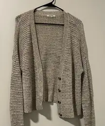 Madewell Marled Hartley Cardigan Sweater Size Small