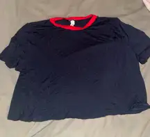 Splits59 short sleeve cropped 