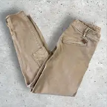 Ralph Lauren Sport Women's Sz‎ 30 Beige Horse Riding Pants Equestrian Quilted