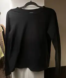 Old Navy Black Crew Neck Top