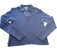 Ralph Lauren ribbed polo  100% cotton size petite MP