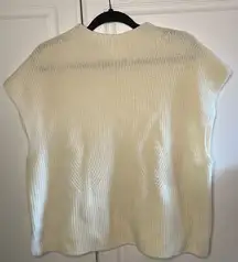 Anthropologie Maeve 100% Wool Mock Neck Muscle Sweater