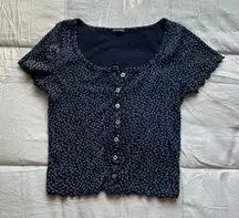 Blue Brandy Melville Top