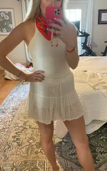 White Skort Skirt