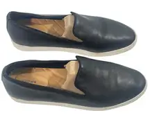 Birdies The Swift Black Leather Slip On Sneaker Women’s Size 8.5 Shoes‎ Loafer