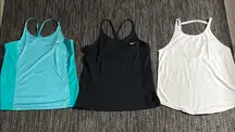Nike dri-fit racerback tank tops