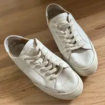 Soludos white tennis shoes size 7.5