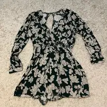 Zara emerald green romper size medium