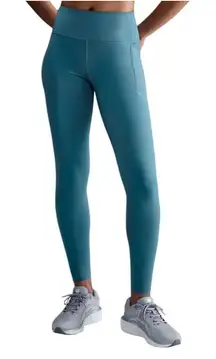 Nike Women's Swift 7/8 Dri-FIT‎ Running Leggings Womens XL Teal