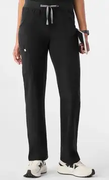 FIGS NWOT Kade Cargo Scrubs Pants XL Black Technical Collection Medical