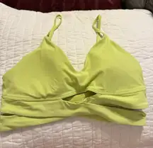 Lululemon V-neck Crossover Underband Bra