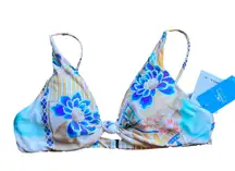 O'Neill Zephora Pismo Women's Bikini Top Size Large SKU#C24236