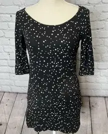 Zara basic evening size small fitted tunic top