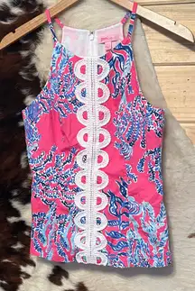 Lilly Pulitzer Pink and Blue Tank Top